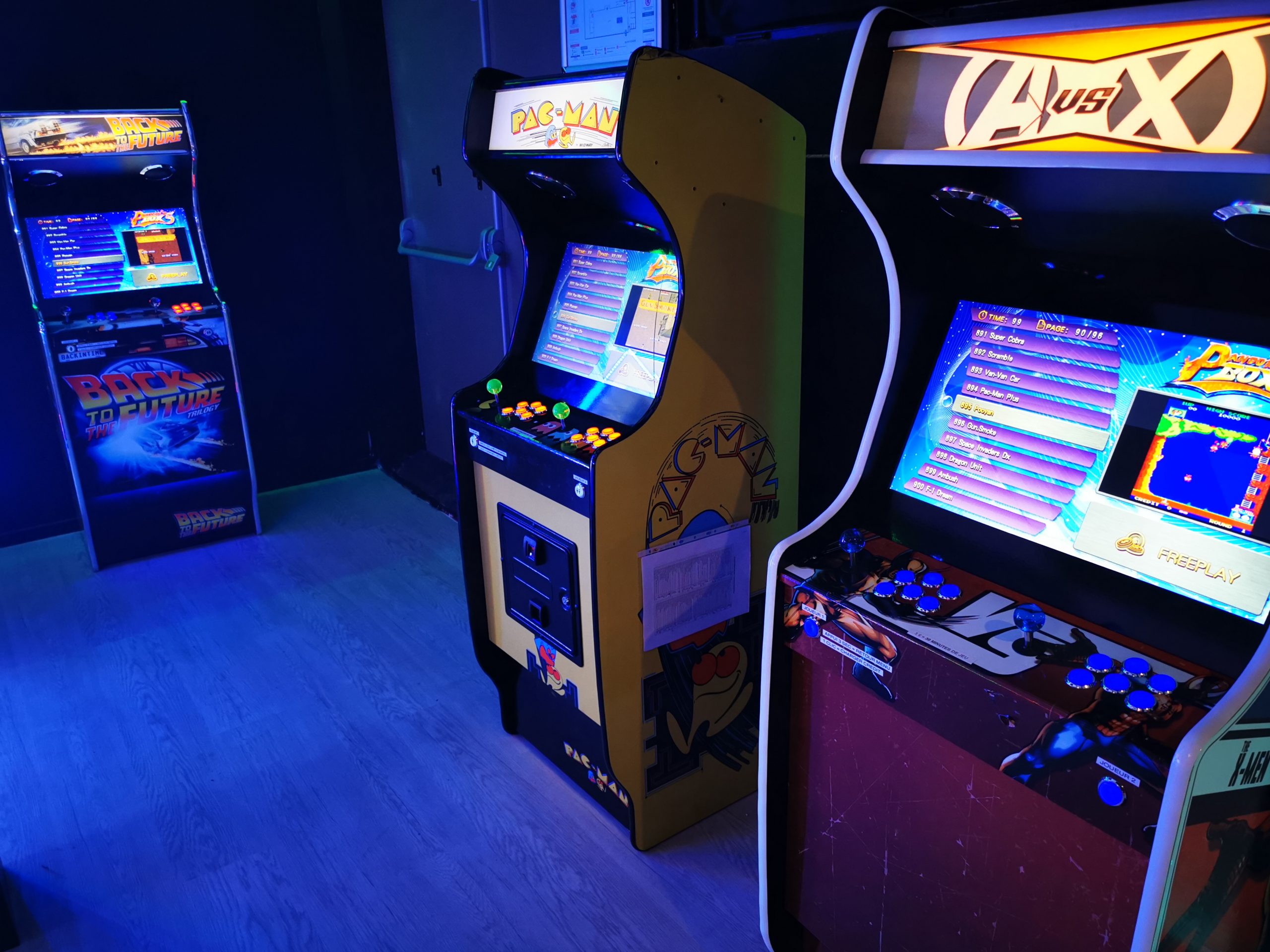 Bornes de jeux d'arcade